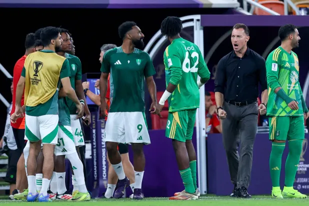 ماتياس يايسله مدرب فريق الأهلي (أ.ف.ب)