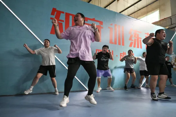 Artan obezite oranı Çin'in ekonomisine de yük bindiriyor (AFP)