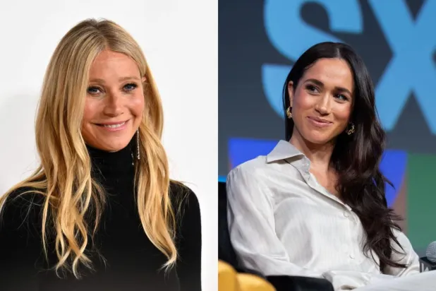 Gwyneth Paltrow ve Meghan Markle'ın birbirine düşmanlık beslediği söylentileri dolaşmaya devam ediyor (AFP)