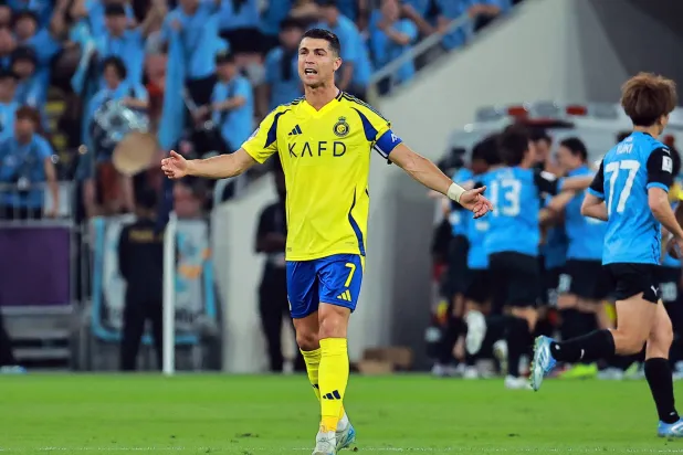 رونالدو فشل في قيادة النصر إلى النهائي (رويترز)