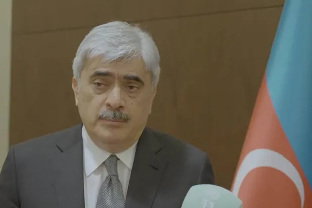 Azerbaijan’s Deputy Prime Minister, Samir Sharifov, speaks to Asharq Al-Awsat