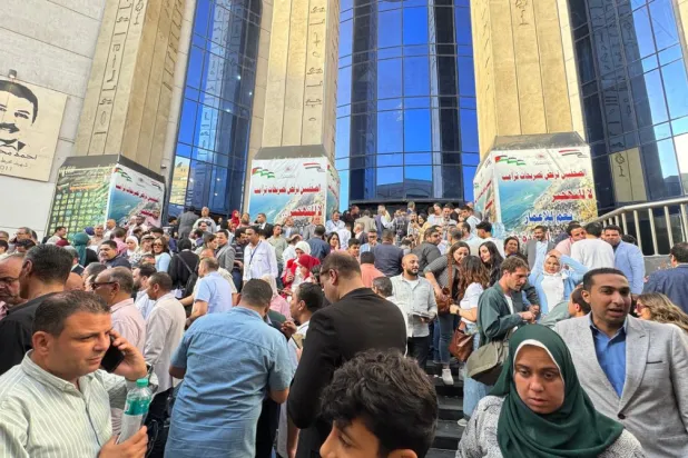 أجرت نقابة الصحافيين المصرية انتخابات التجديد النصفي الجمعة (الشرق الأوسط)