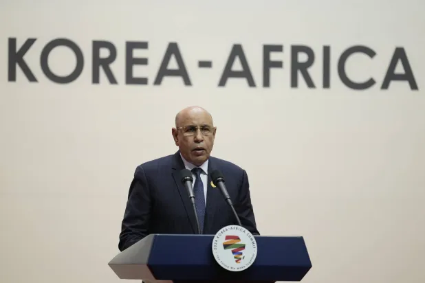 الرئيس الموريتاني محمد ولد الغزواني (أ.ب)