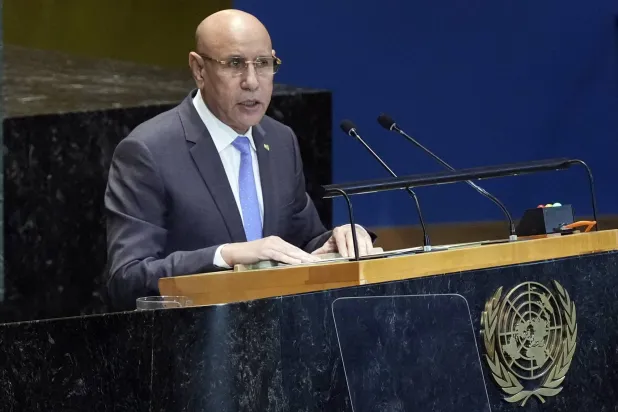 الرئيس الموريتاني محمد ولد الغزواني (أ.ب)