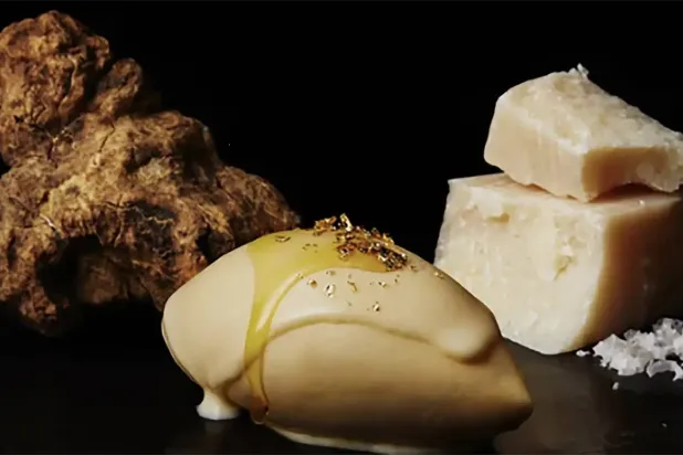 آيس كريم بكمأة فاخرة (تريبيون ميديا)