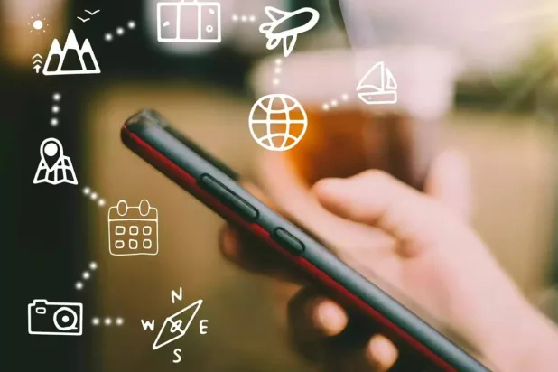 استخدم التطبيقات المختلفة للاستمتاع برحلتك المقبلة