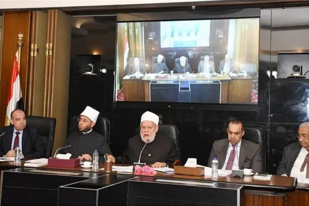 وزير الأوقاف المصري يشهد مناقشة مشروع قانون تنظيم الإفتاء أمام لجنة الشئون الدينية بمجلس النواب (دار الإفتاء)