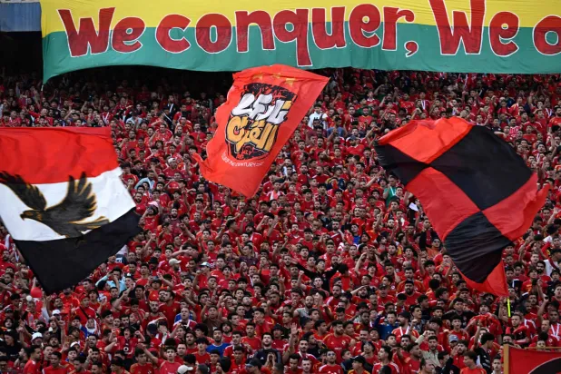 رابطة الأندية المصرية قررت إقامة مباراتين لفريق الأهلي من دون جمهور (أ.ف.ب)