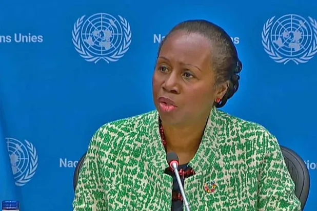 كليمنتين نكويتا سلامي منسقة الشؤون الإنسانية للأمم المتحدة في السودان (موقع الأمم المتحدة)