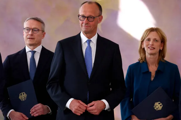 المستشار الألماني الجديد فريدريش ميرتس (رويترز)