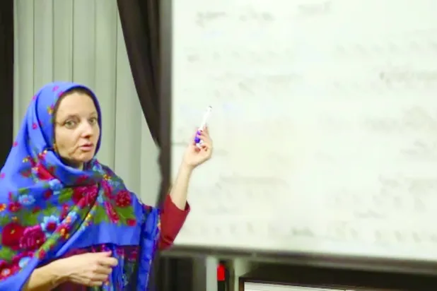 سيسيل كولر في «اعترافات قسرية» بثّتها قناة «العالم» الحكومية الإيرانية في مايو 2023