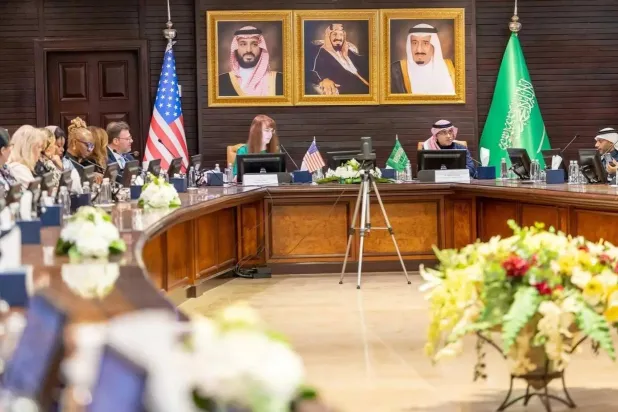 ملتقى الأعمال السعودي الأميركي الذي عقد في اتحاد الغرف السعودية العام الماضي (الشرق الأوسط)