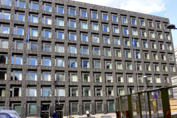 صورة عامة للبنك المركزي السويدي في استوكهولم (أرشيفية - رويترز)