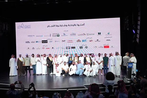 جانب من المعرض الدولي الأول العائم للامتياز التجاري (الشرق الأوسط) 