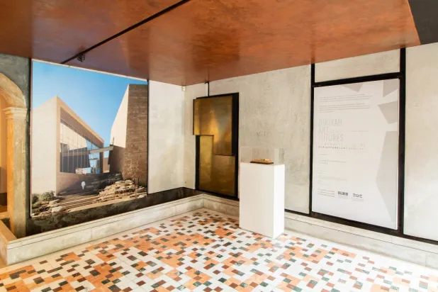 جانب من المعرض (تصوير: أنطوان هورنبيك)