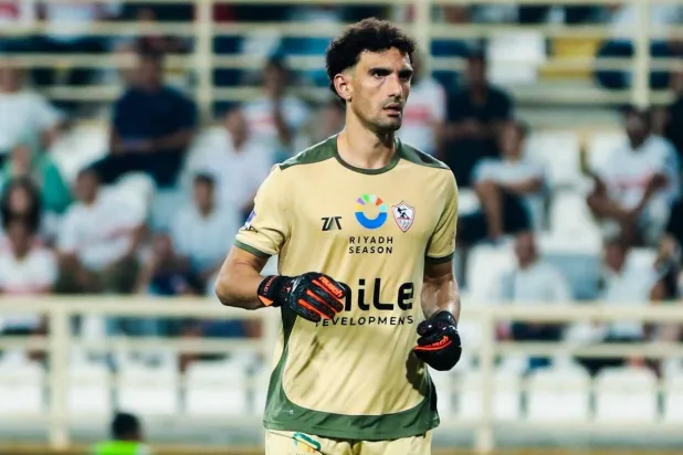 محمد عواد حارس مرمى نادي الزمالك (نادي الزمالك)