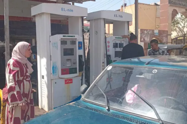 محطة وقود في مصر (وزارة التموين المصرية)