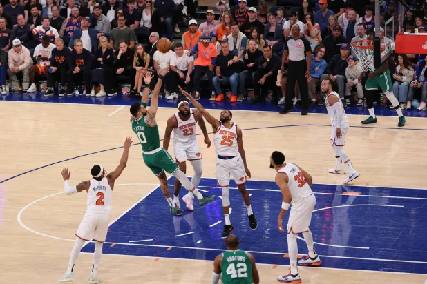 جيسون تيتوم لاعب بوسطن سلتيكس (أ.ف.ب)