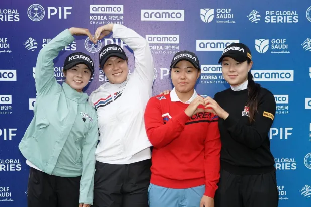 سيوجين بارك البالغة 17 عاماً كانت من أبرز النجوم المحليين (غولف السعودية)