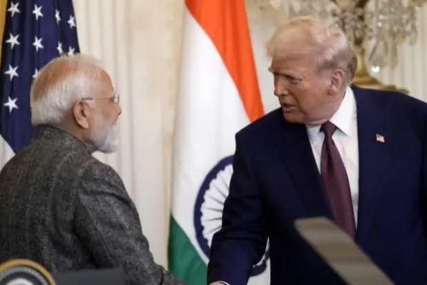 ABD Başkanı Donald Trump, Hindistan Başbakanı Narendra Modi'yi Beyaz Saray'da ağırladı. (Arşiv – AP