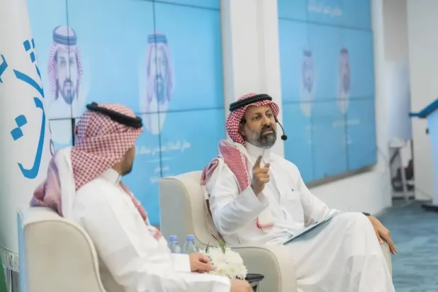 رئيس هيئة السوق المالية متحدثاً في مجلس دعم المنشآت ضمن فعاليات «أسبوع التمويل»... (واس)