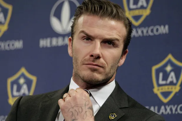 ديفيد بيكهام (أ.ب)