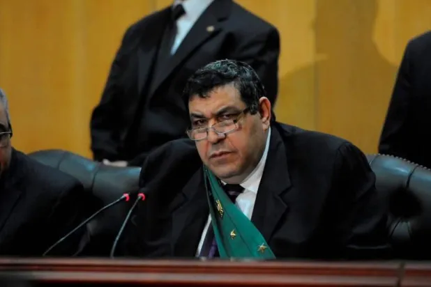 رئيس محكمة جنايات القاهرة الأسبق المستشار شعبان الشامي (صورة متداولة على منصة إكس)