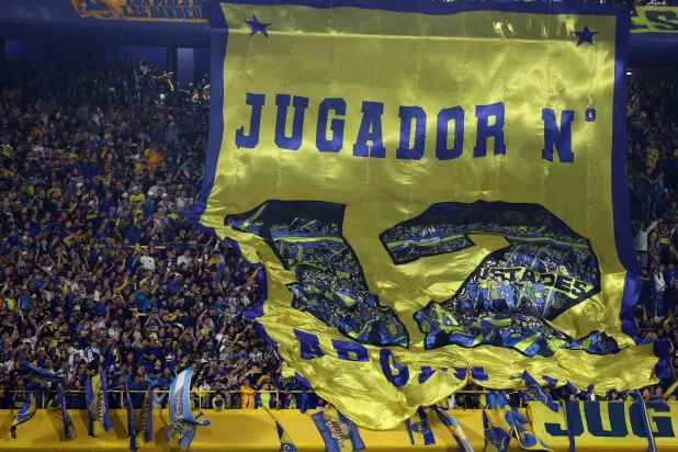 القائمة أكثر من 15 ألف مشجع أرجنتيني سيتم منعهم من دخول الملاعب (أ.ف.ب)