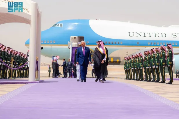 زيارة تاريخية يقوم بها الرئيس ترمب للسعودية من شأنها تعزيز العلاقات الاستراتيجية بين البلدين (واس)