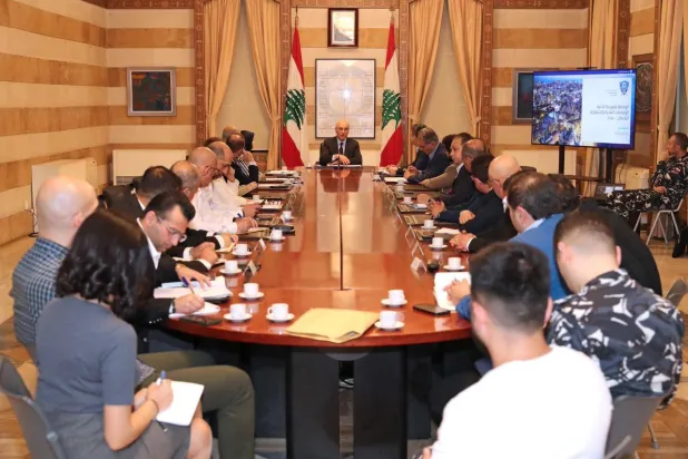 وزير الداخلية أحمد الحجار يترأس اجتماعاً لمواكبة المراحل التالية من الانتخابات المحلية (المركزية)