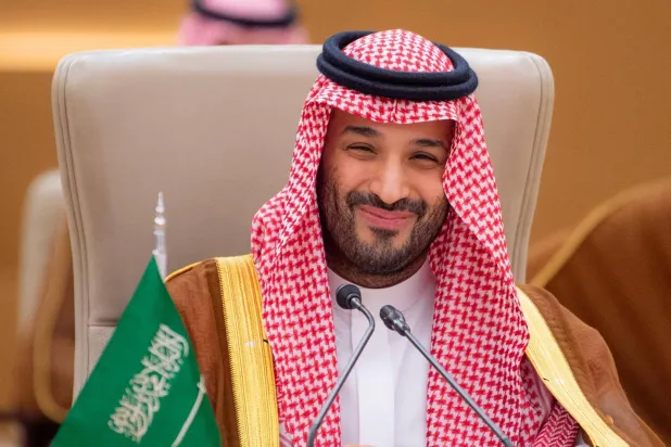 ولیعهد پادشاهی عربی سعودی، شاهزاده محمد بن سلمان در نشست خلیج-آمریکا در ریاض، چهارشنبه (واس)
