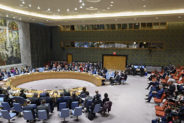 لقطة من فيديو لجلسة مجلس الأمن حول اليمن الأربعاء (الأمم المتحدة)