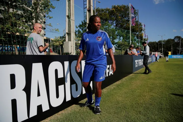 فورميغا لاعبة البرازيل السابقة (رويترز)