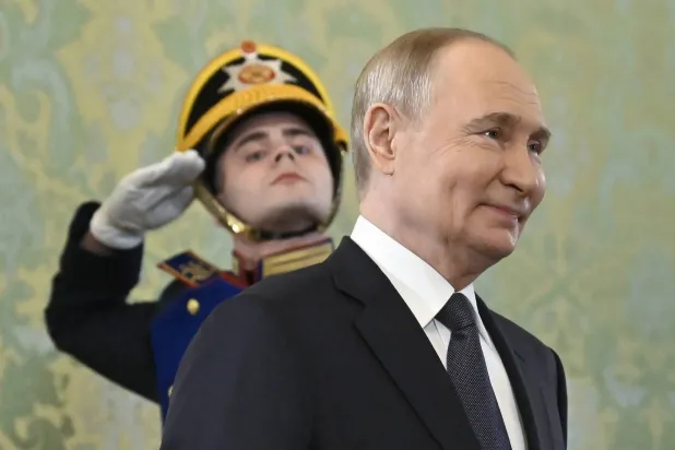 وضع الرئيس الروسي شروطاً لعقد مفاوضات مباشرة مع الأوكرانيين (إ.ب.أ)