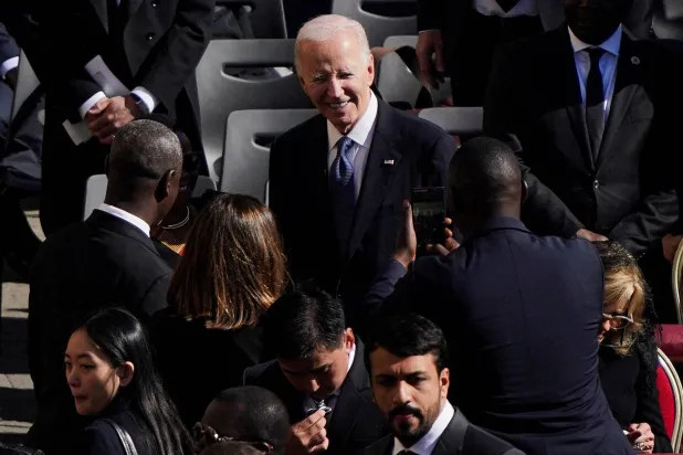 الرئيس الأميركي السابق جو بايدن (رويترز)