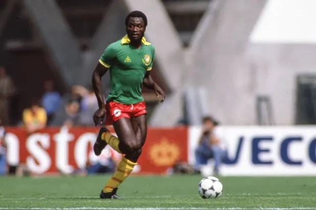 إيمانويل كوندي نجم الكاميرون في مونديال 1990 (نادي استاد ريمس)