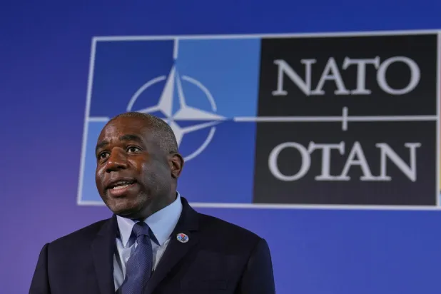 وزير الخارجية البريطاني ديفيد لامي (أ.ب)