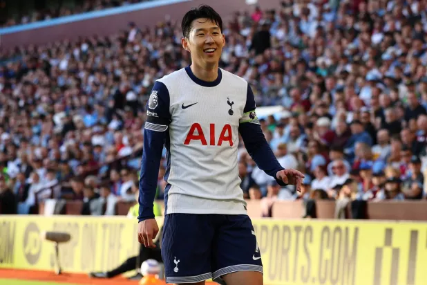 سون هيونغ مين قائد توتنهام هوتسبير (رويترز)