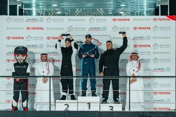 السعودي فيصل القباني تصدر بطولة «السعودية تويوتا كسر الزمن» (الشرق الأوسط)