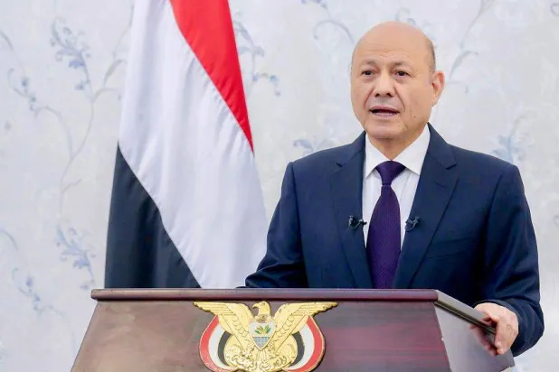 رئيس مجلس القيادة الرئاسي اليمني رشاد العليمي (سبأ)