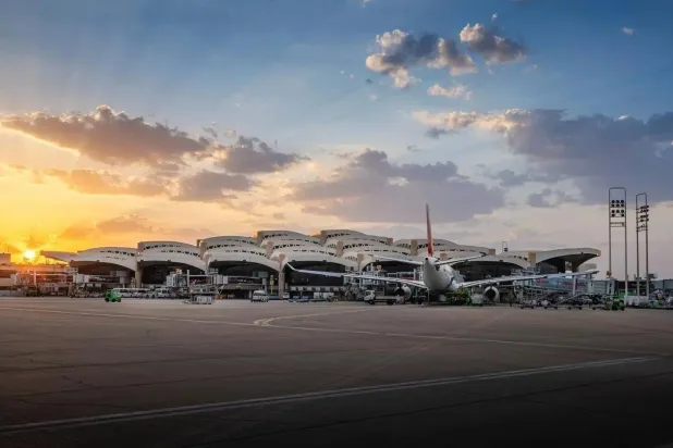 مطار الملك خالد الدولي في الرياض (واس)