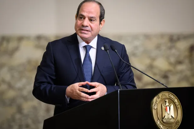 الرئيس المصري عبد الفتاح السيسي (د.ب.أ)