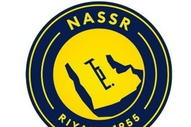 شعار النصر الجديد حيث يبدو بلا تاج (نادي النصر)