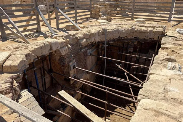 المنطقة الأثرية شهدت أعمال ترميم تمهيداٍ لافتتاحها للزيارة (الشرق الأوسط)