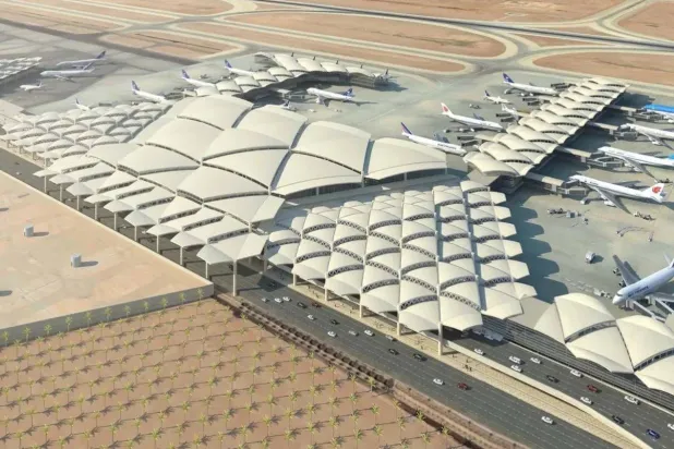 مطار الملك خالد الدولي بالرياض (الشرق الأوسط)