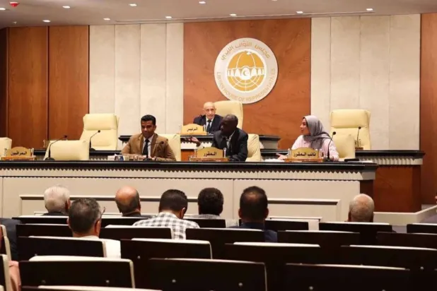Meeting of the House of Representatives in Benghazi (Parliament) 
