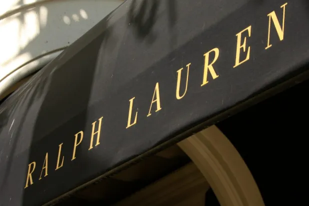 The Polo Ralph Lauren logo is seen on their boutique on Rodeo Drive in Beverly Hills, California August 5, 2008. Polo Ralph Lauren Corp is due to report its earnings on Wednesday. REUTERS/Fred Prouser/File photo