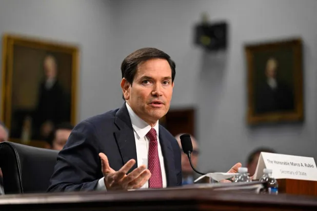 وزير الخارجية الأميركي ماركو روبيو يدلي بشهادته أمام لجنة المخصصات في مجلس النواب (أ.ف.ب)