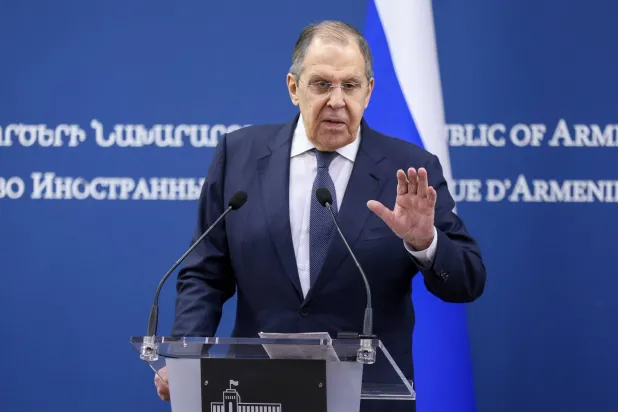 وزير الخارجية الروسي سيرغي لافروف (د.ب.أ)