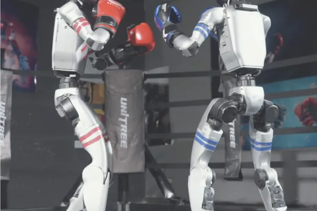 فيديو: روبوتات على الحلبة